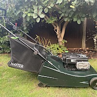 Hayter Harrier 56 Self Propelled Petrol Lawn Mower with Steel Roller Gallery Image Thumbnail