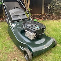 Hayter Harrier 56 Self Propelled Petrol Lawn Mower with Steel Roller Gallery Image Thumbnail