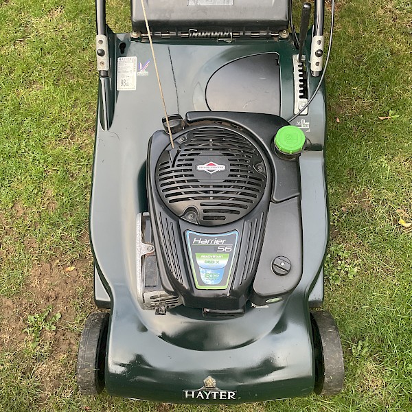 Hayter Harrier 56 Self Propelled Petrol Lawn Mower with Steel Roller Gallery Image