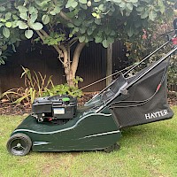 Hayter Harrier 56 Self Propelled Petrol Lawn Mower with Steel Roller Gallery Image Thumbnail