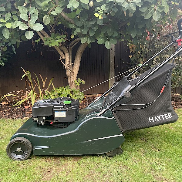 Hayter Harrier 56 Self Propelled Petrol Lawn Mower with Steel Roller Gallery Image