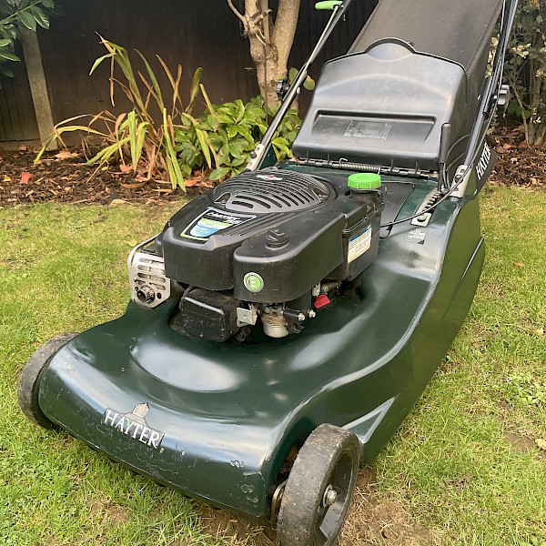 Hayter Harrier 56 Self Propelled Petrol Lawn Mower with Steel Roller Gallery Image