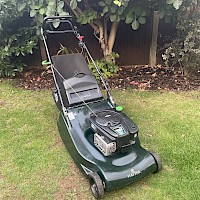 Hayter Harrier 56 Self Propelled Petrol Lawn Mower with Steel Roller Gallery Image Thumbnail