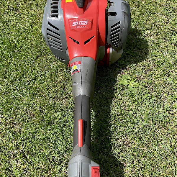 Mitox long reach Petrol Hedge Cutter. Leigh Mowers