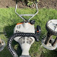 Stihl MM55 Scarifier, Tiller, Edger Combo Gallery Image Thumbnail