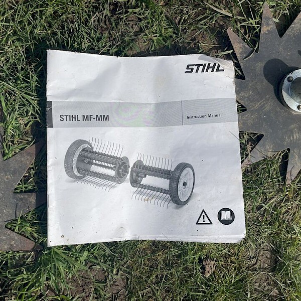 Stihl MM55 Scarifier, Tiller, Edger Combo Gallery Image