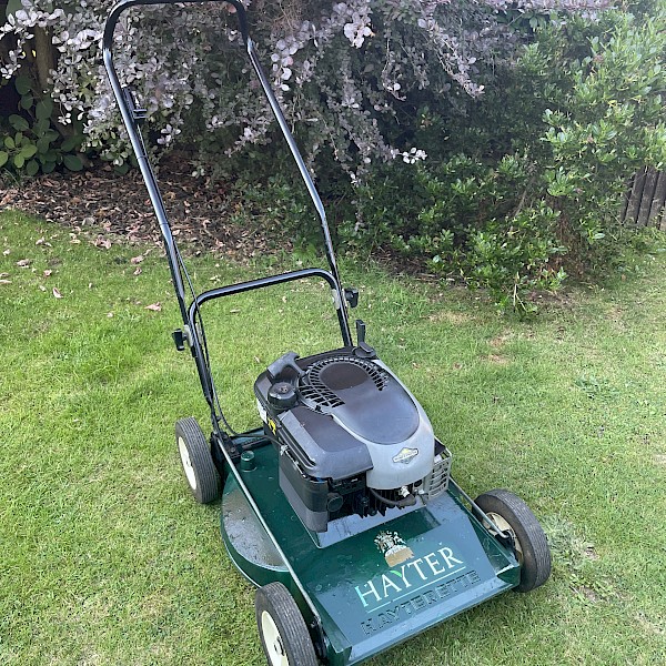 Hayterette Rough Cut Mower. Leigh Mowers