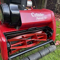 Suffolk Punch 17s petrol cylinder mower Gallery Image Thumbnail